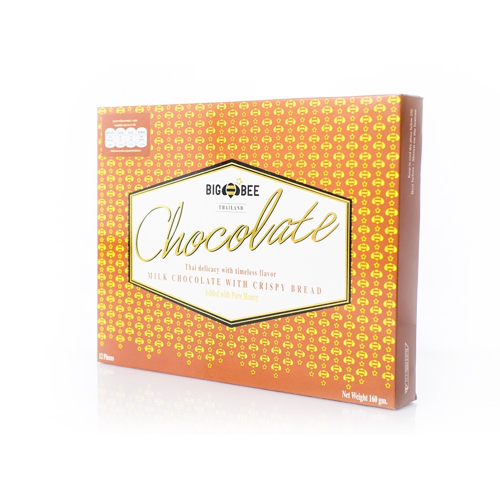 Honey Black Chocolate Crispy Bread Online Shopping Thailand Honey Royal Jelly Bee Pollen